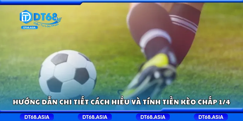 Hướng dẫn chi tiết cách hiểu và tính tiền kèo chấp 1/4